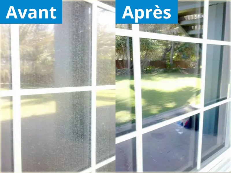 Avant/Après vitres